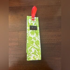 Scout Green and Red Beachy Tropical Coastal Wine Gift Bag - NWOT